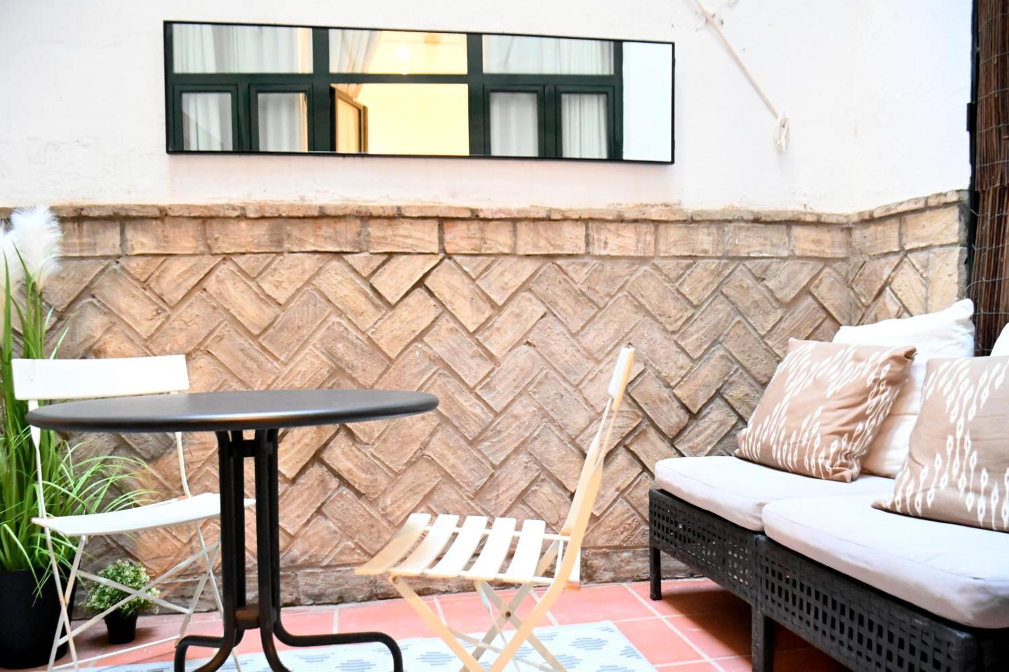Appartamento Tu Casa Con Patio En La Alameda Siviglia Camera foto